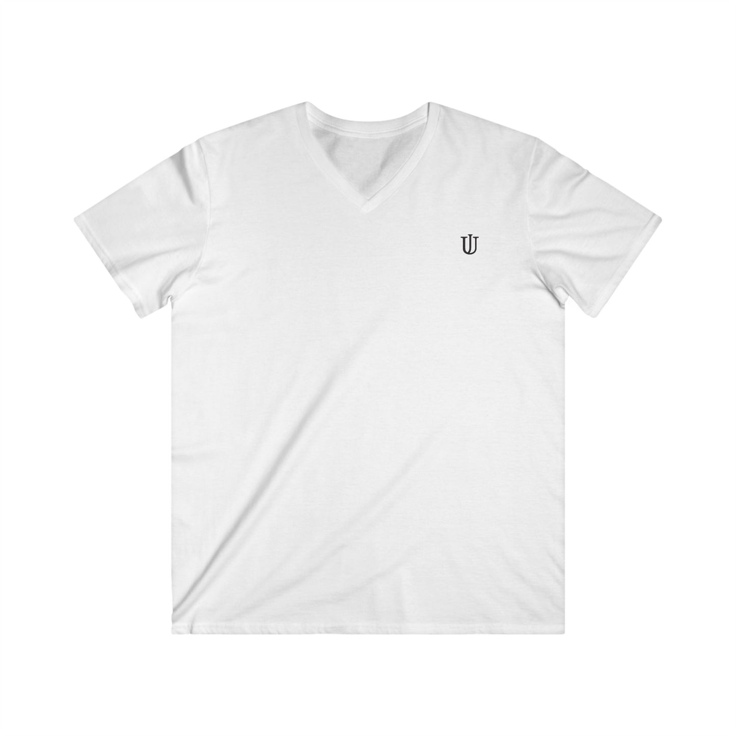 Men's Fitted V-Neck Short Sleeve Tee