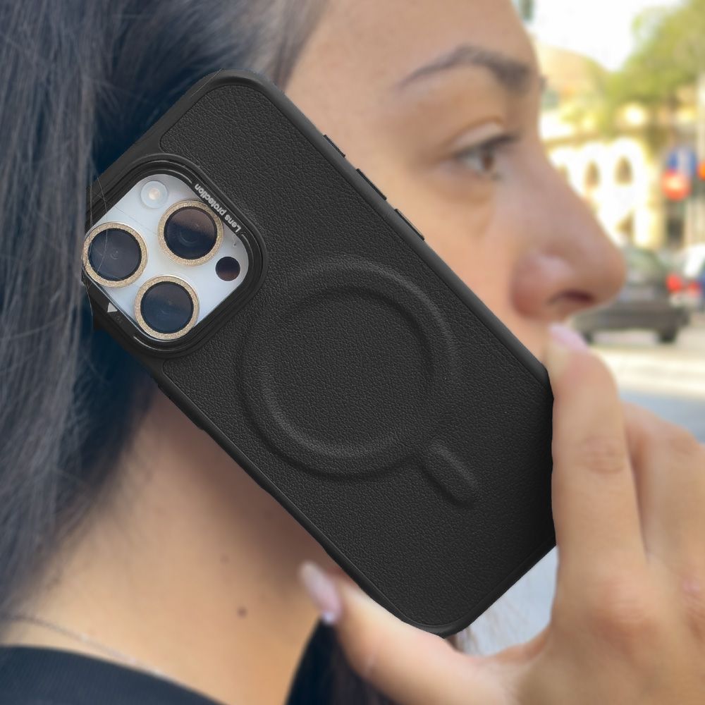 Θήκη Magnetic MagSkin Sonique Samsung Galaxy S24 / Galaxy S25 Μαύρο - Μαύρο