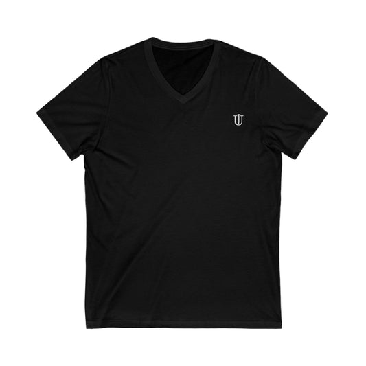 Men's Jersey Short Sleeve V-Neck Tee