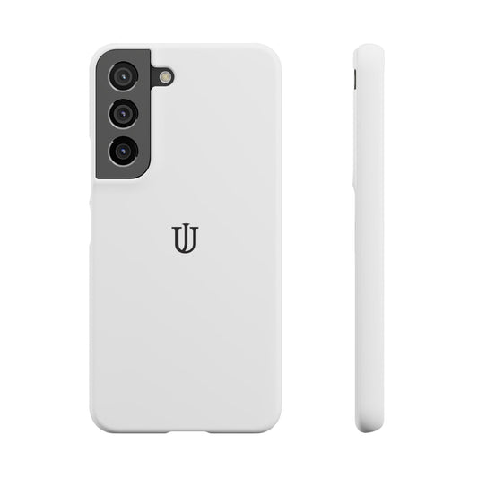 Galaxy S22 White Snap Cases