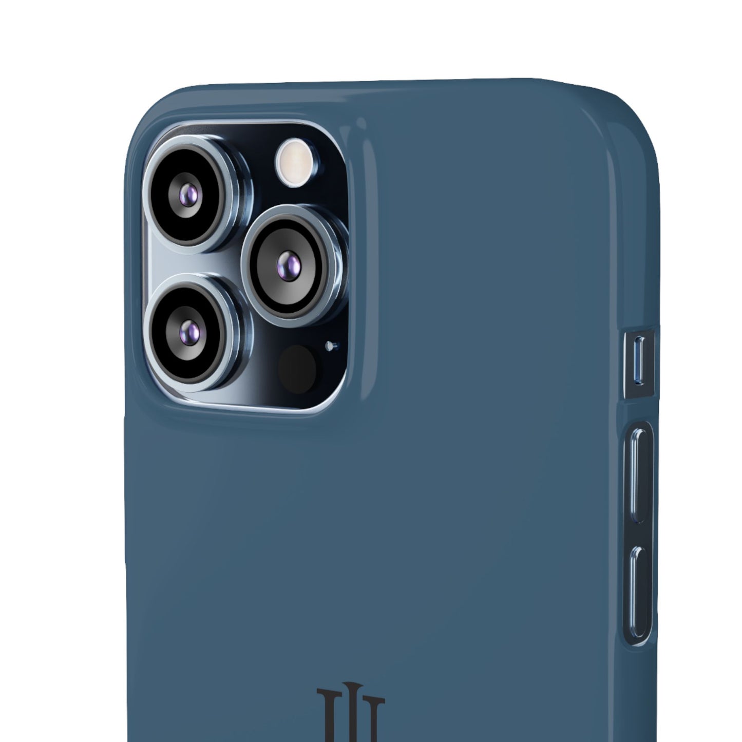 iPhone 13 Deep Blue Snap Cases