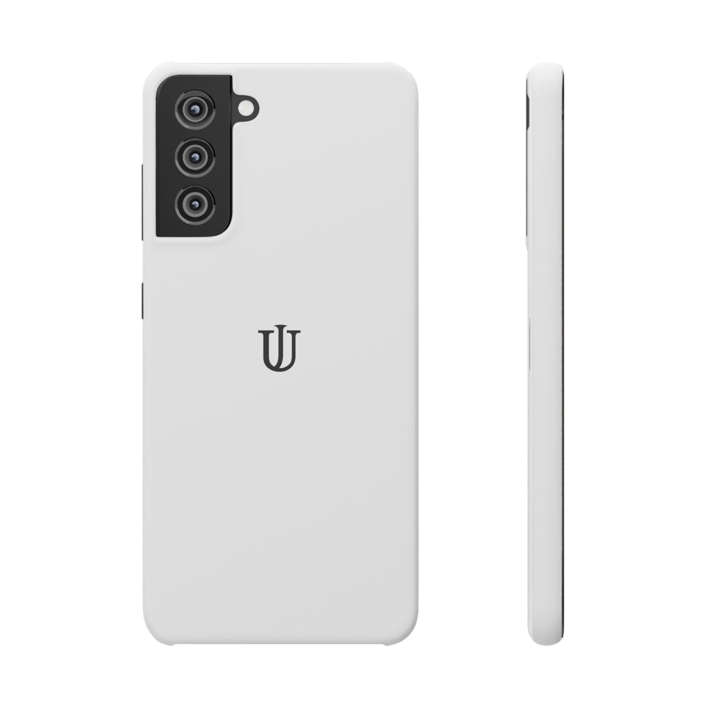 Galaxy S21 White Snap Cases
