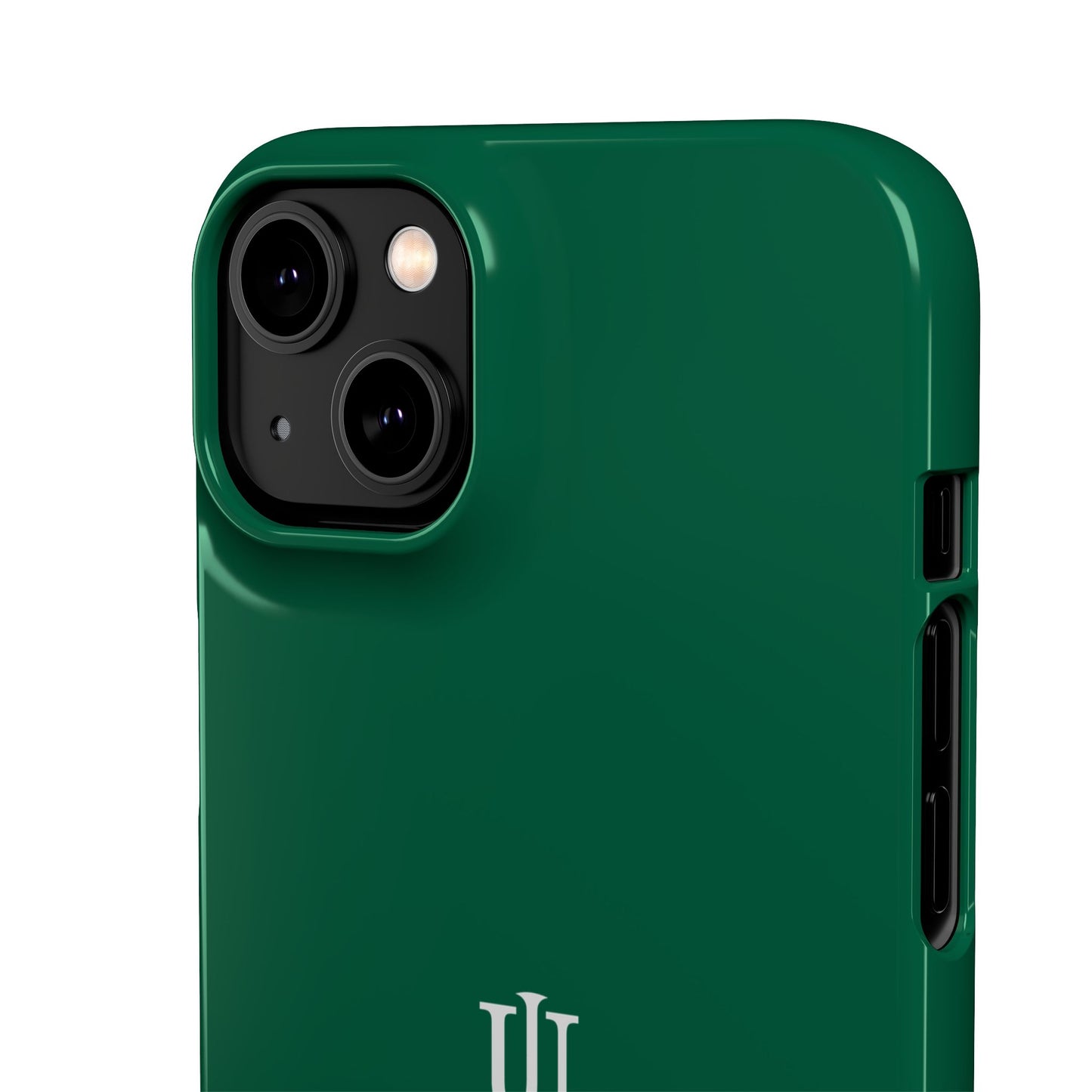 iPhone 14 Dark Green Snap Cases