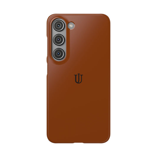 Galaxy S23 Coffee Brown Snap Cases