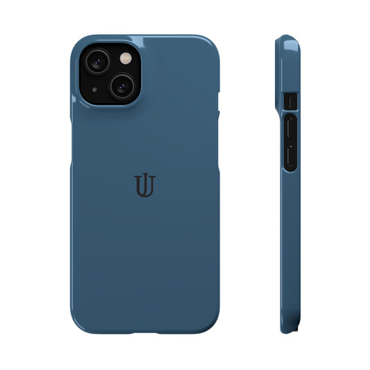 iPhone 14 Deep Blue Snap Cases