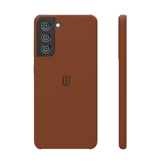 Galaxy S21 Coffee Brown Snap Cases