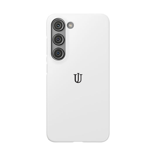 Galaxy S23 White Snap Cases