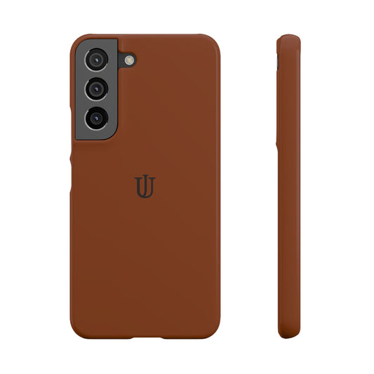 Galaxy S22 Coffee Brown Snap Cases