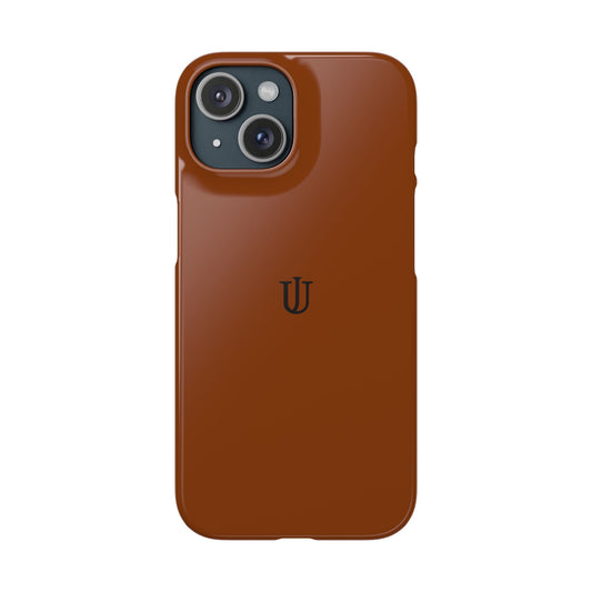 iPhone 15 Coffee Brown Snap Cases