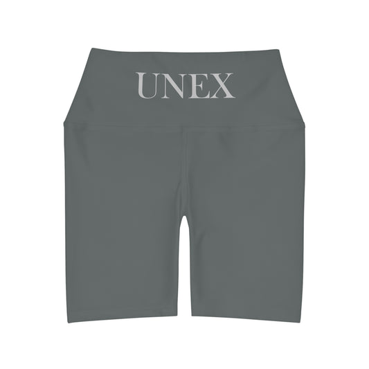 High Waisted Yoga Shorts (AOP)