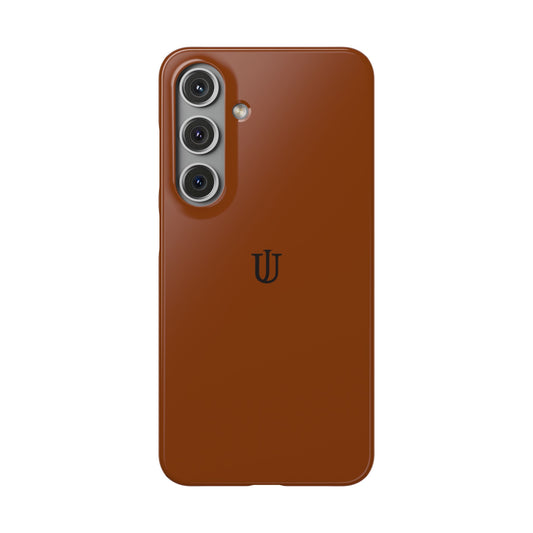 Galaxy S24 Coffee Brown Snap Cases