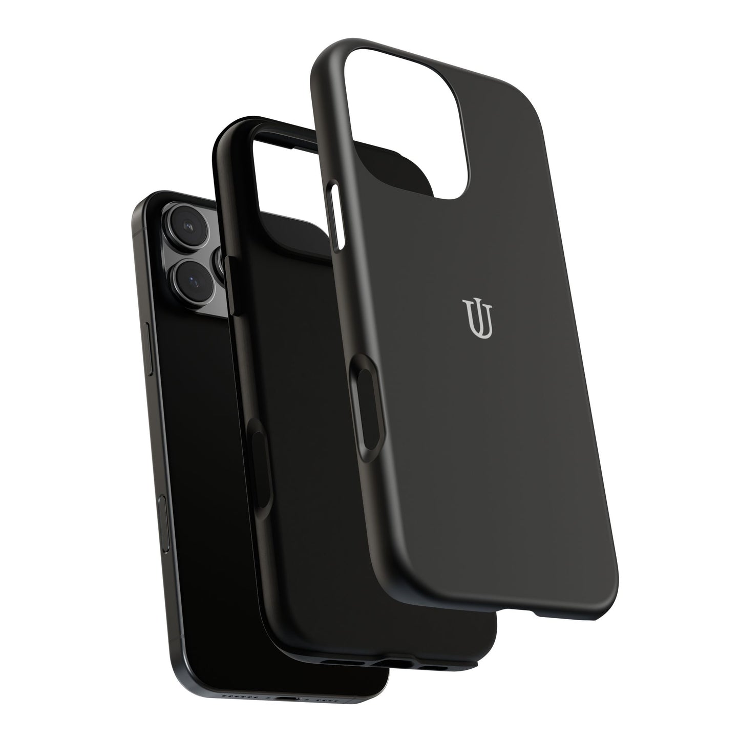 iPhone 16 Black Tough Cases