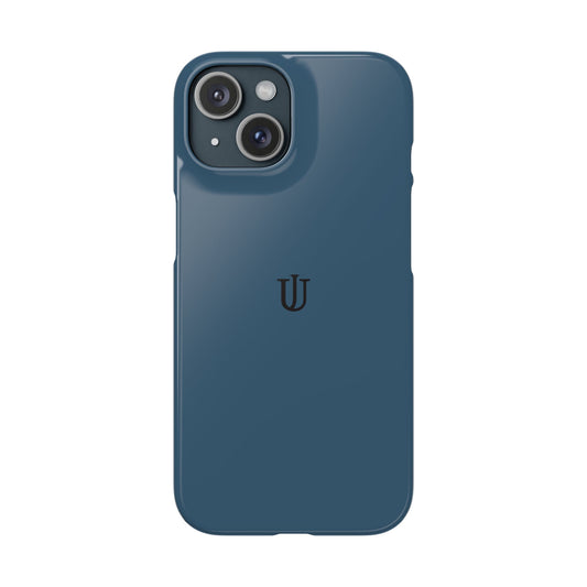 iPhone 15 Deep Blue Snap Cases