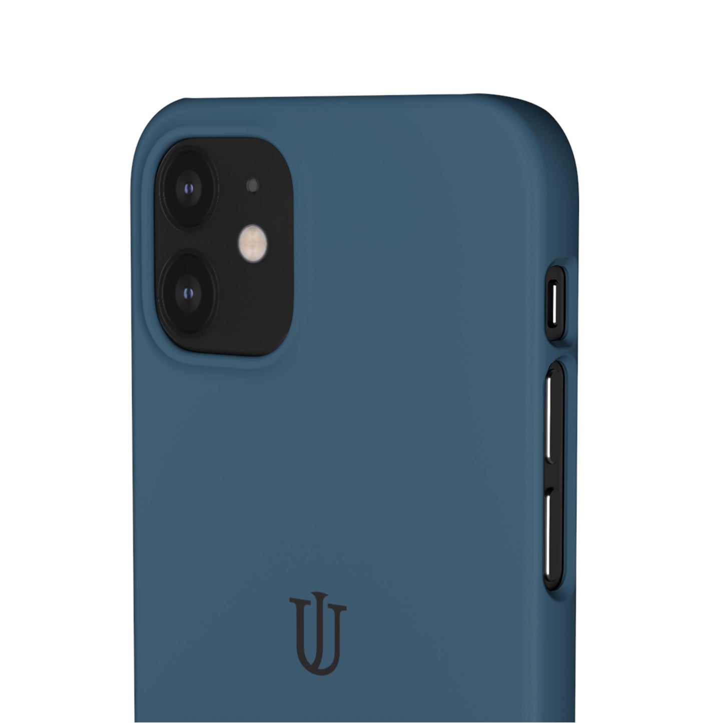 iPhone 12 Deep Blue Snap Cases