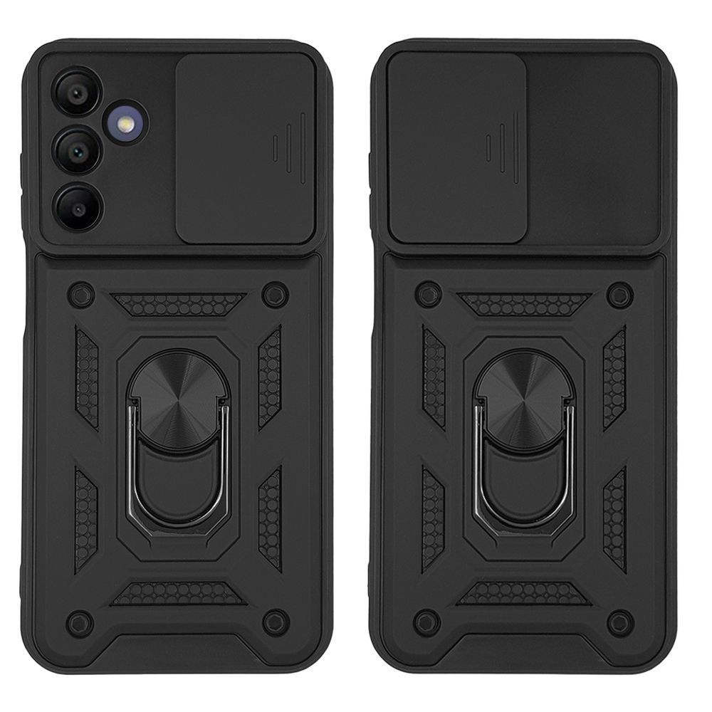 Θήκη Ring Armor CamPro Sonique για Samsung Galaxy A25 5G Μαύρο