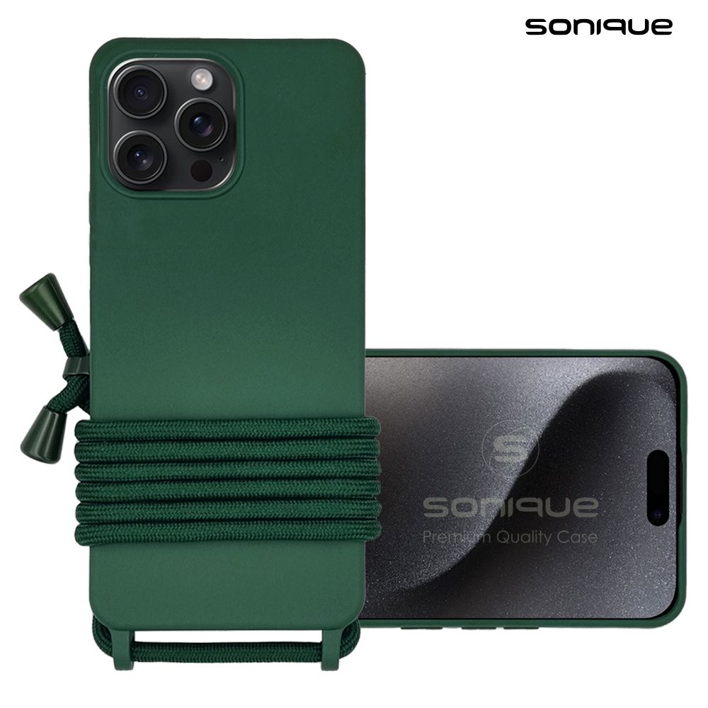 Θήκη Σιλικόνης με Κορδόνι CarryHang Sonique Apple iPhone 15 / iPhone 15 Plus / iPhone 15 Pro / iPhone 15 Pro Max