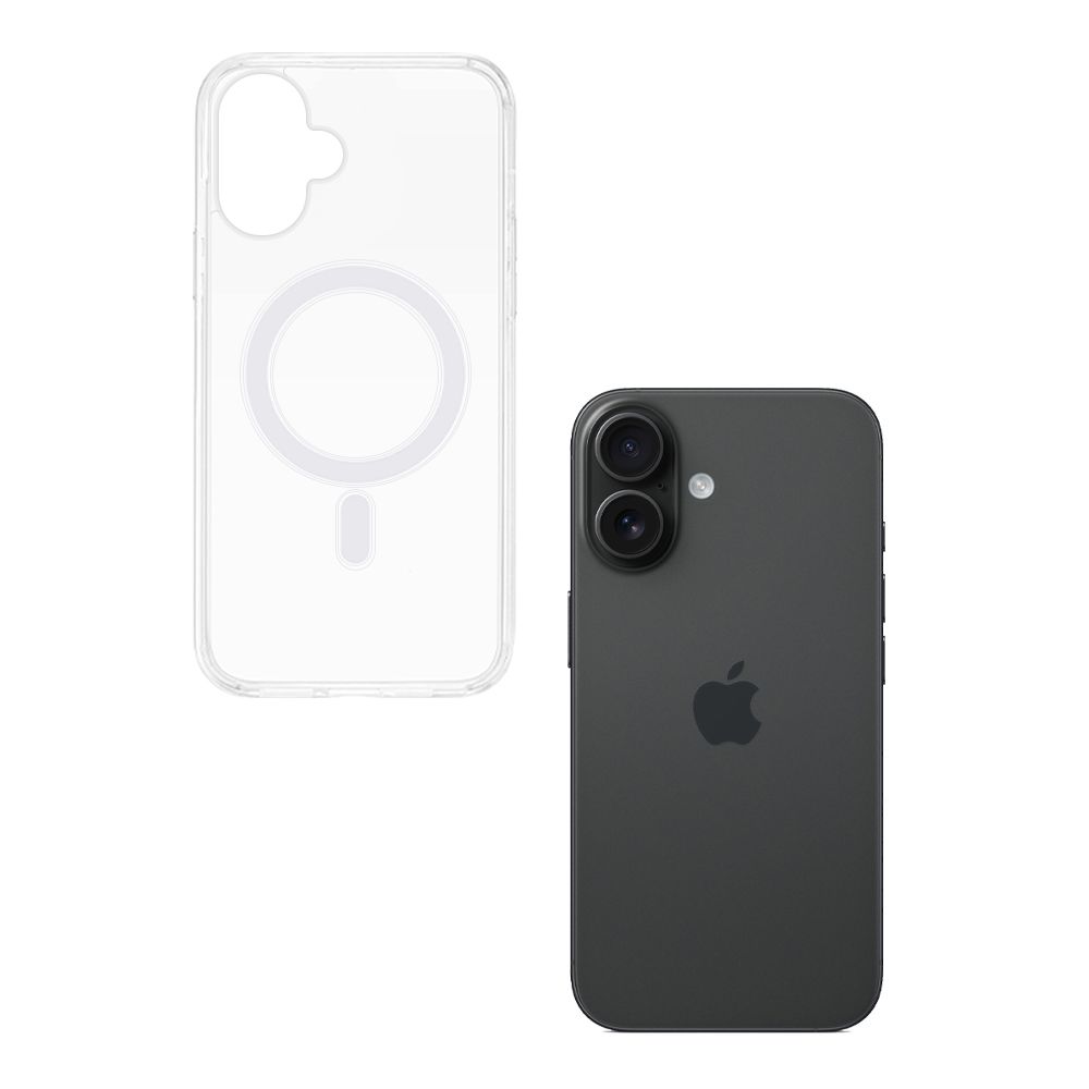 Θήκη Magnetic MagCase Sonique Apple iPhone 16 / iPhone 16 Plus / iPhone 16 Pro / iPhone 16 Pro Max Διάφανο