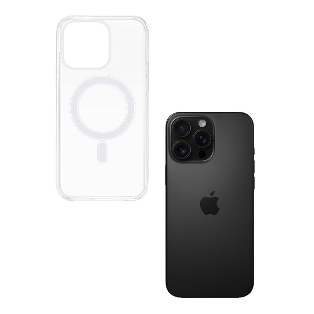 Θήκη Magnetic MagCase Sonique Apple iPhone 16 / iPhone 16 Plus / iPhone 16 Pro / iPhone 16 Pro Max Διάφανο
