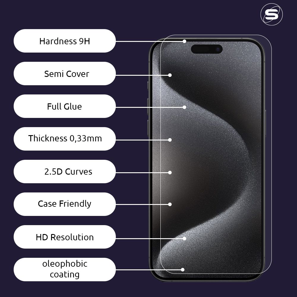 Hardy Glass Sonique Premium Series HD 9H Samsung Galaxy A Series