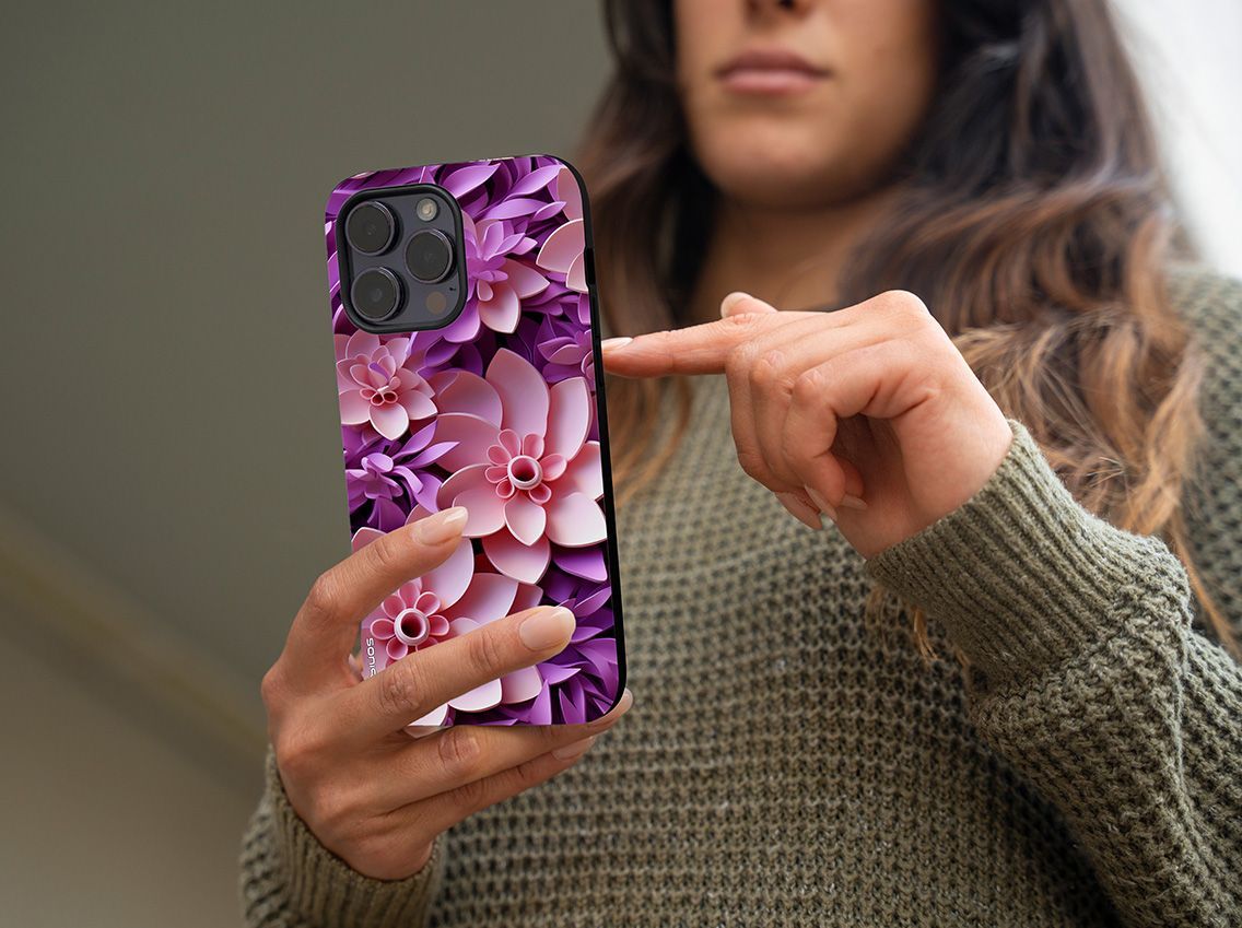 Θήκη Sonique 3D Flower Series για Samsung Galaxy A53 5G Ροζ