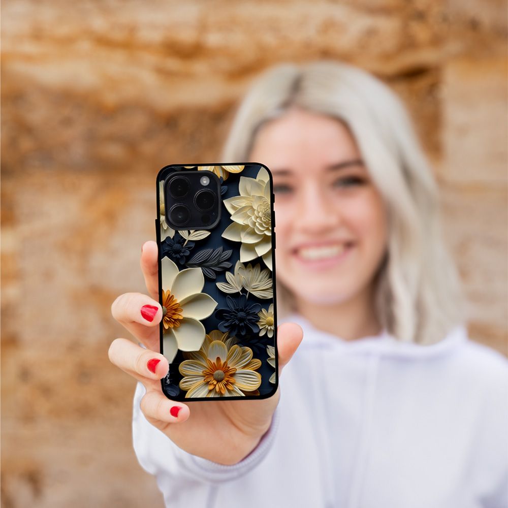Θήκη Sonique 3D Flower Series για Samsung Galaxy A56 5G Εκρού