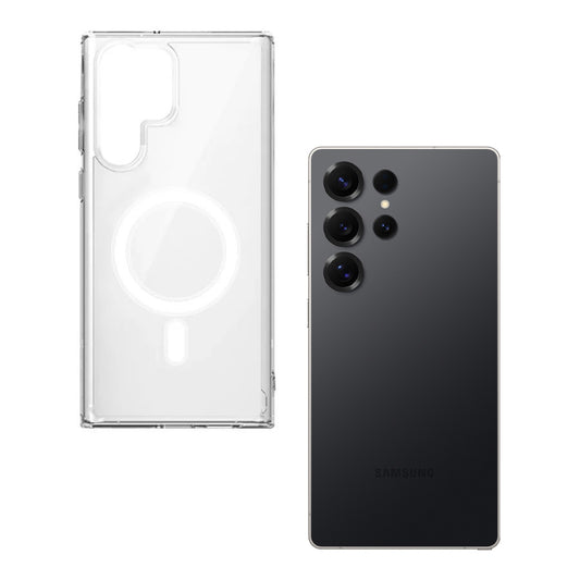 Θήκη Magnetic MagCase Sonique Samsung Galaxy S25 / S25 Plus / S25 Ultra / S25 Edge Διάφανο