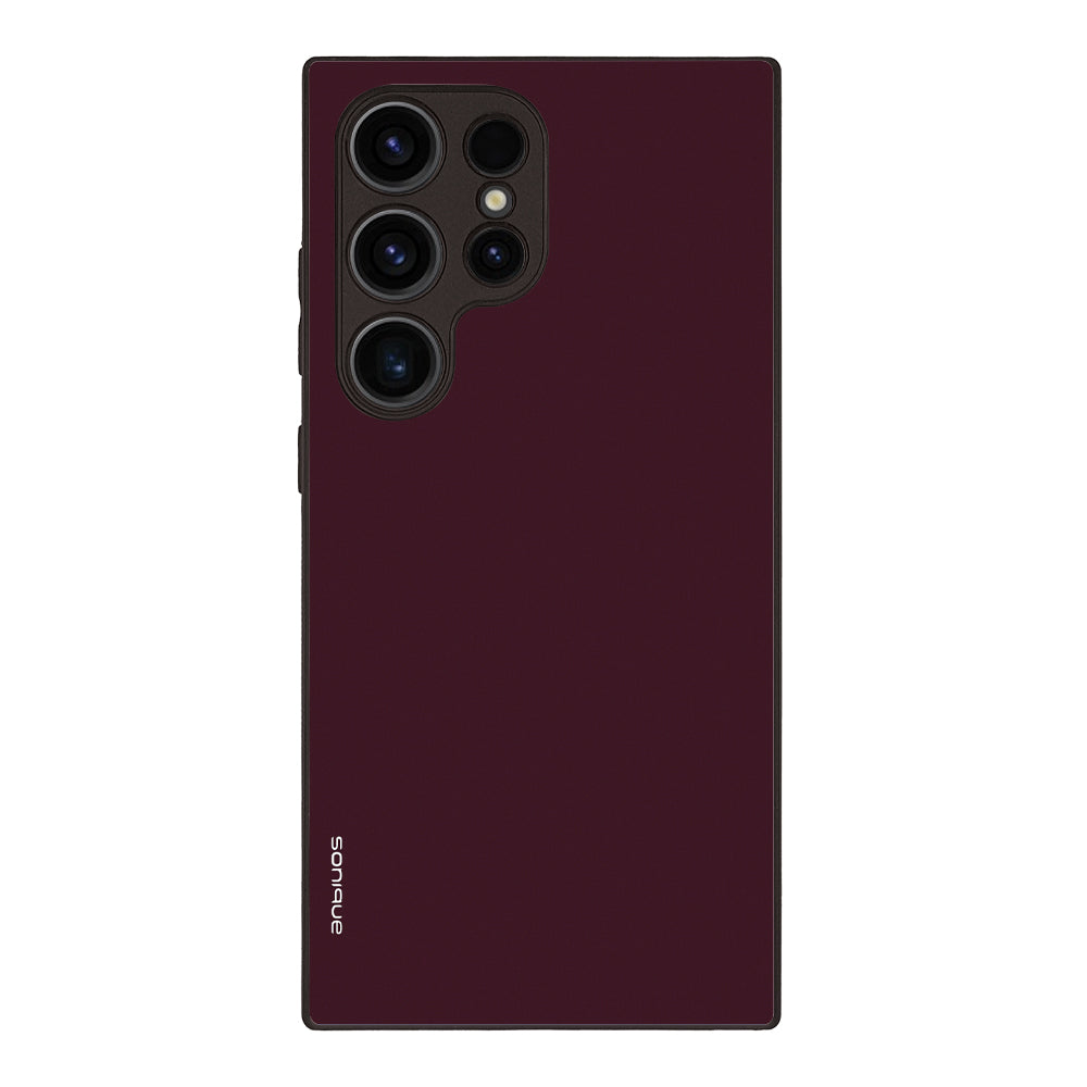 Θήκη Sonique ColorBloc Series για Samsung Galaxy S24 / S24 Plus / S24 Ultra / S24 FE Μπορντό