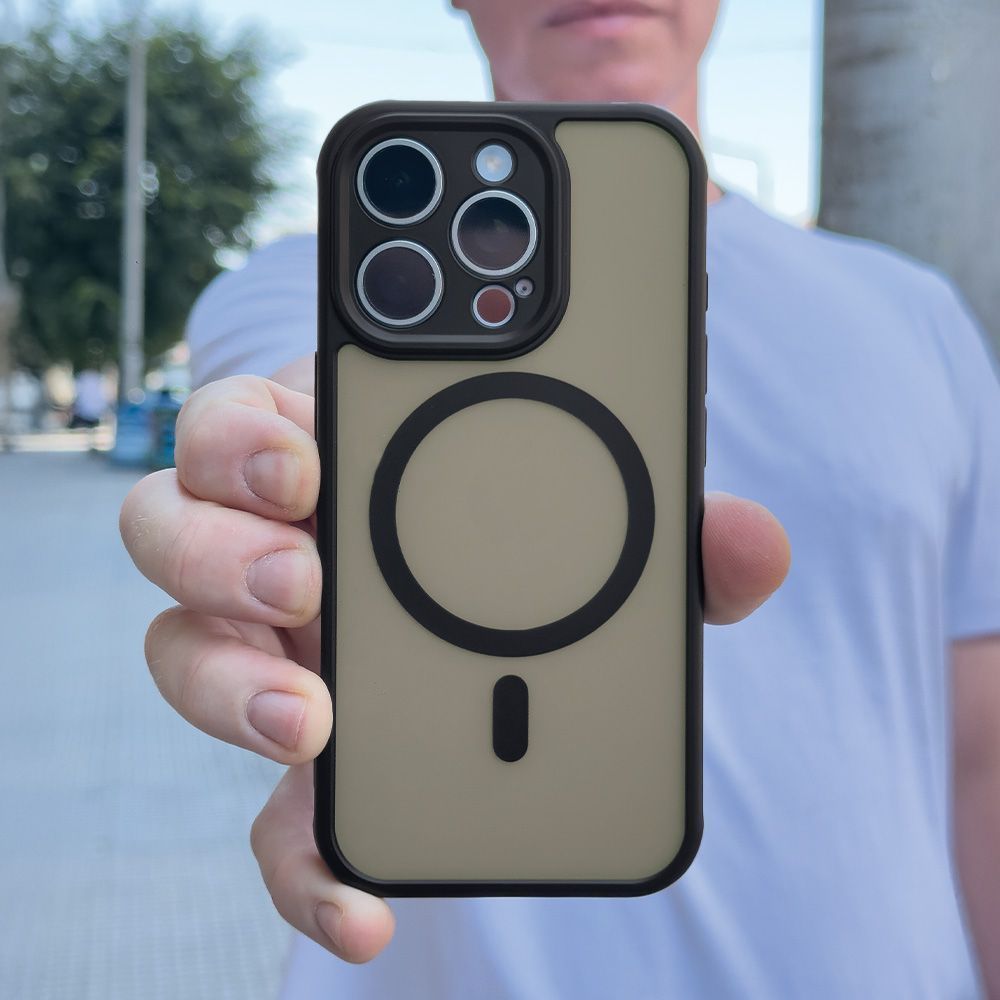 Θήκη Magnetic MagMatte Lens Sonique Samsung Galaxy A26 5G Μαύρο