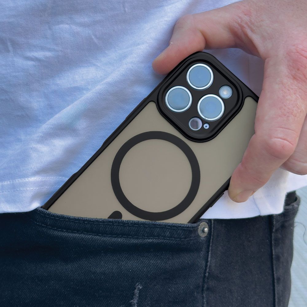 Θήκη Magnetic MagMatte Lens Sonique Samsung Galaxy A26 5G Μαύρο