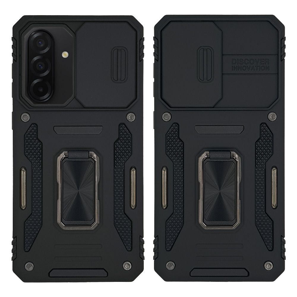 Θήκη Ring Armor CamShield Sonique για Samsung Galaxy A26 5G Μαύρο