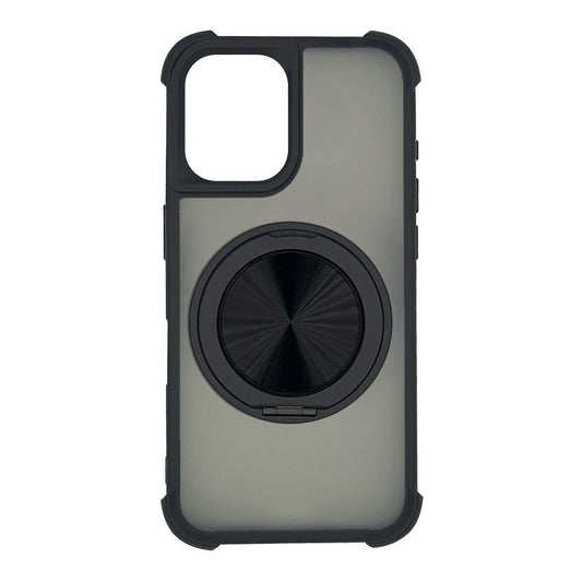 Θήκη Magnetic MagMatte Ring Sonique Apple iPhone 16 / iPhone 16 Plus / iPhone 16 Pro / iPhone 16 Pro Max Μαύρο