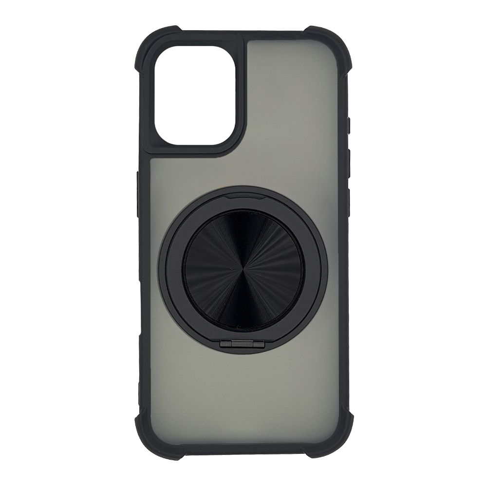 Θήκη Magnetic MagMatte Ring Sonique Apple iPhone 16 / iPhone 16 Plus / iPhone 16 Pro / iPhone 16 Pro Max Μαύρο