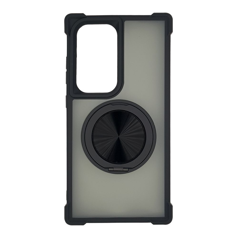 Θήκη Magnetic MagMatte Ring Sonique Samsung Galaxy S23 Ultra Μαύρο