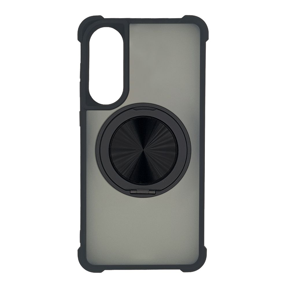 Θήκη Magnetic MagMatte Ring Sonique Samsung Galaxy S25 Ultra / S25 Edge Μαύρο