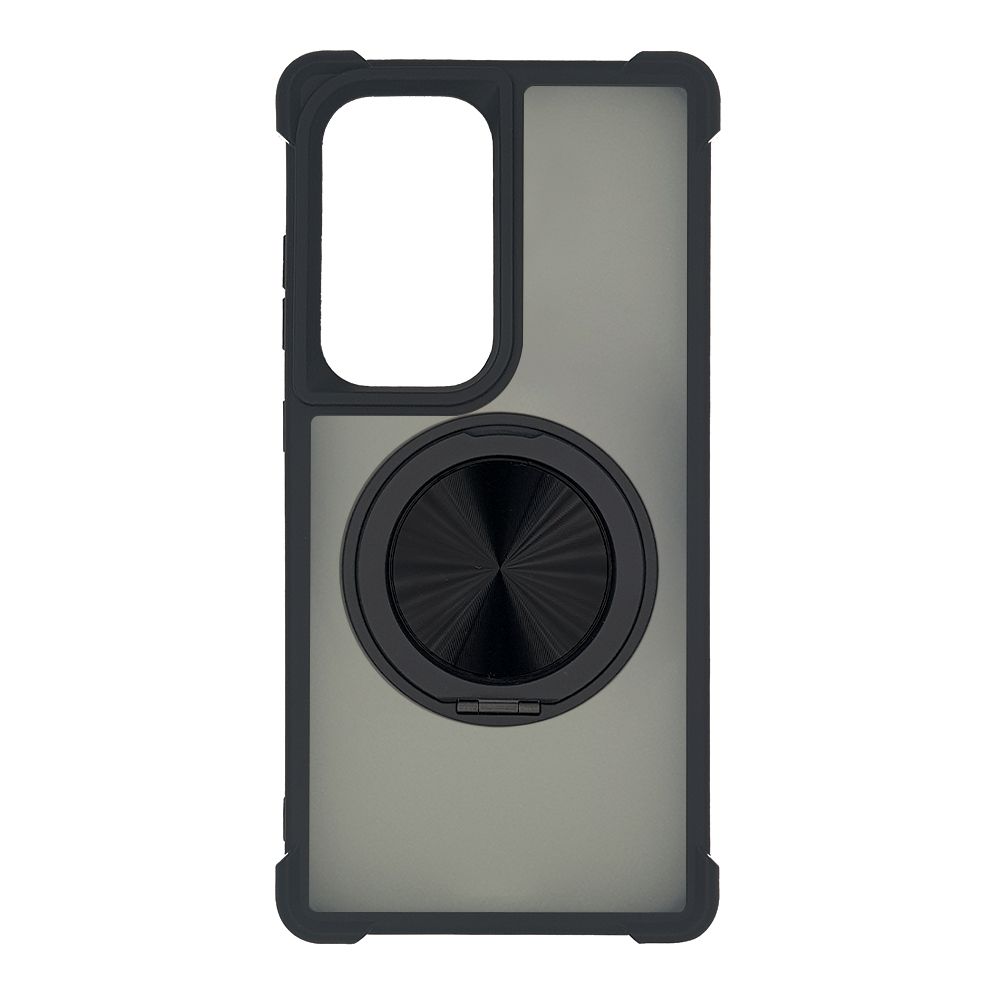 Θήκη Magnetic MagMatte Ring Sonique Samsung Galaxy S25 Ultra / S25 Edge Μαύρο