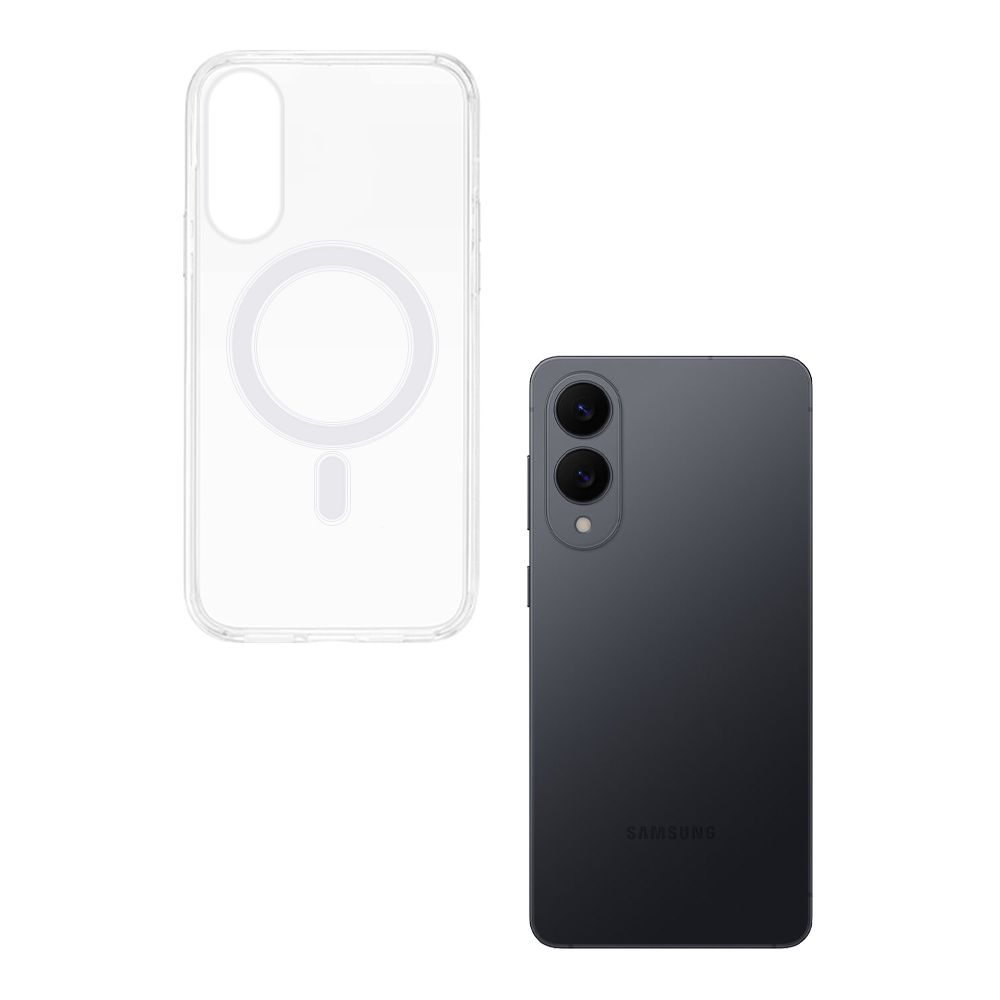 Θήκη Magnetic MagCase Sonique Samsung Galaxy S25 / S25 Plus / S25 Ultra / S25 Edge Διάφανο