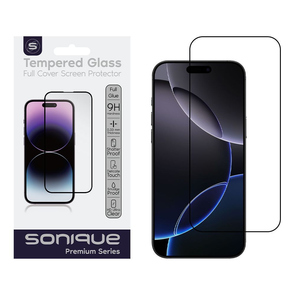 Hardy Glass Sonique Premium Series HD Full Cover 9H Apple iPhone