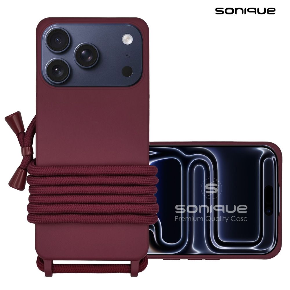 Θήκη Σιλικόνης με Κορδόνι CarryHang Sonique Apple iPhone 17 / iPhone 17 Air / iPhone 17 Pro / iPhone 17 Pro Max