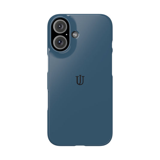 iPhone 16 Deep Blue Snap Cases