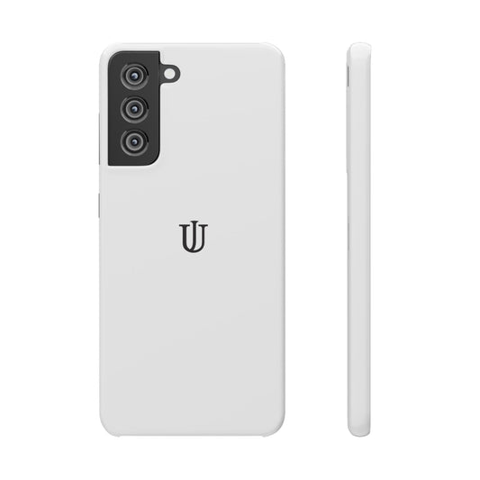 Galaxy S21 White Snap Cases