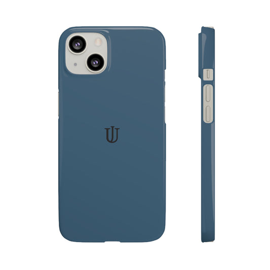 iPhone 13 Deep Blue Snap Cases