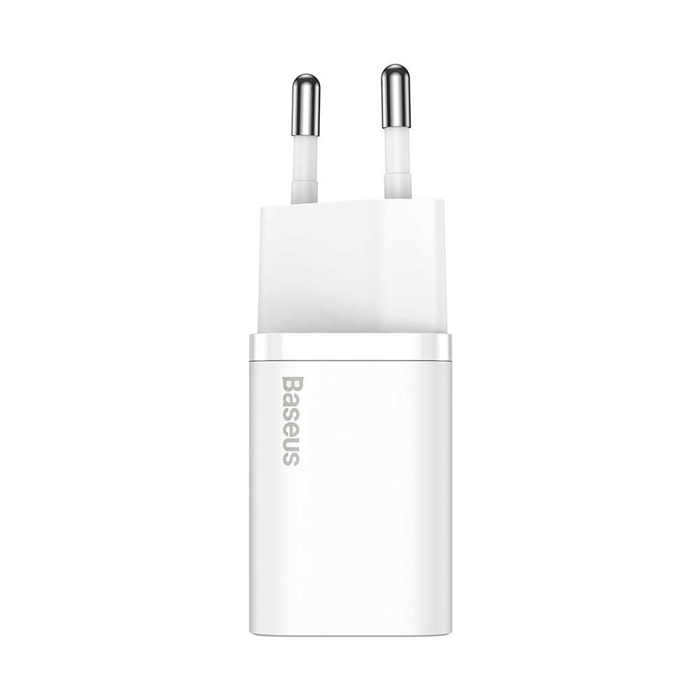 Φορτιστής Baseus Super Si Quick Charger 1C 20W Type C Μαύρο / Λευκό