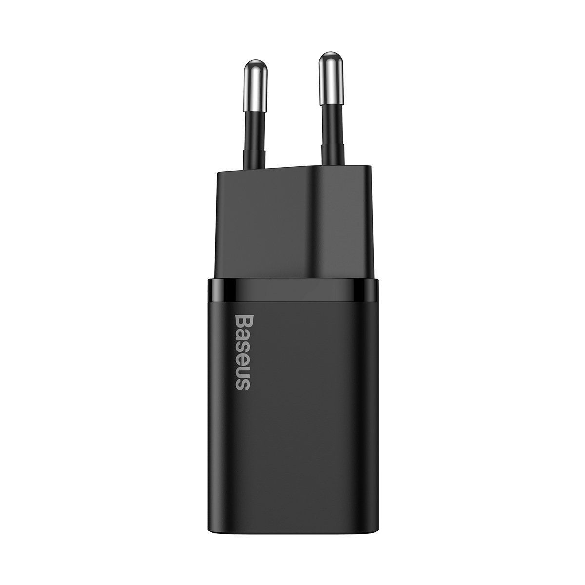 Φορτιστής Baseus Super Si Quick Charger 1C 20W Type C με Καλώδιο Lightning 1m Μαύρο / Λευκό