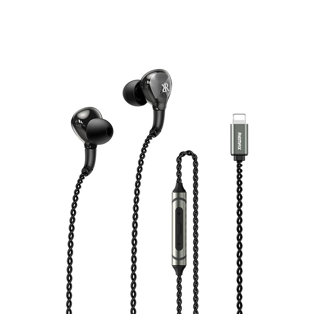 Ακουστικά Remax Metal Wired Lightning RM-616i