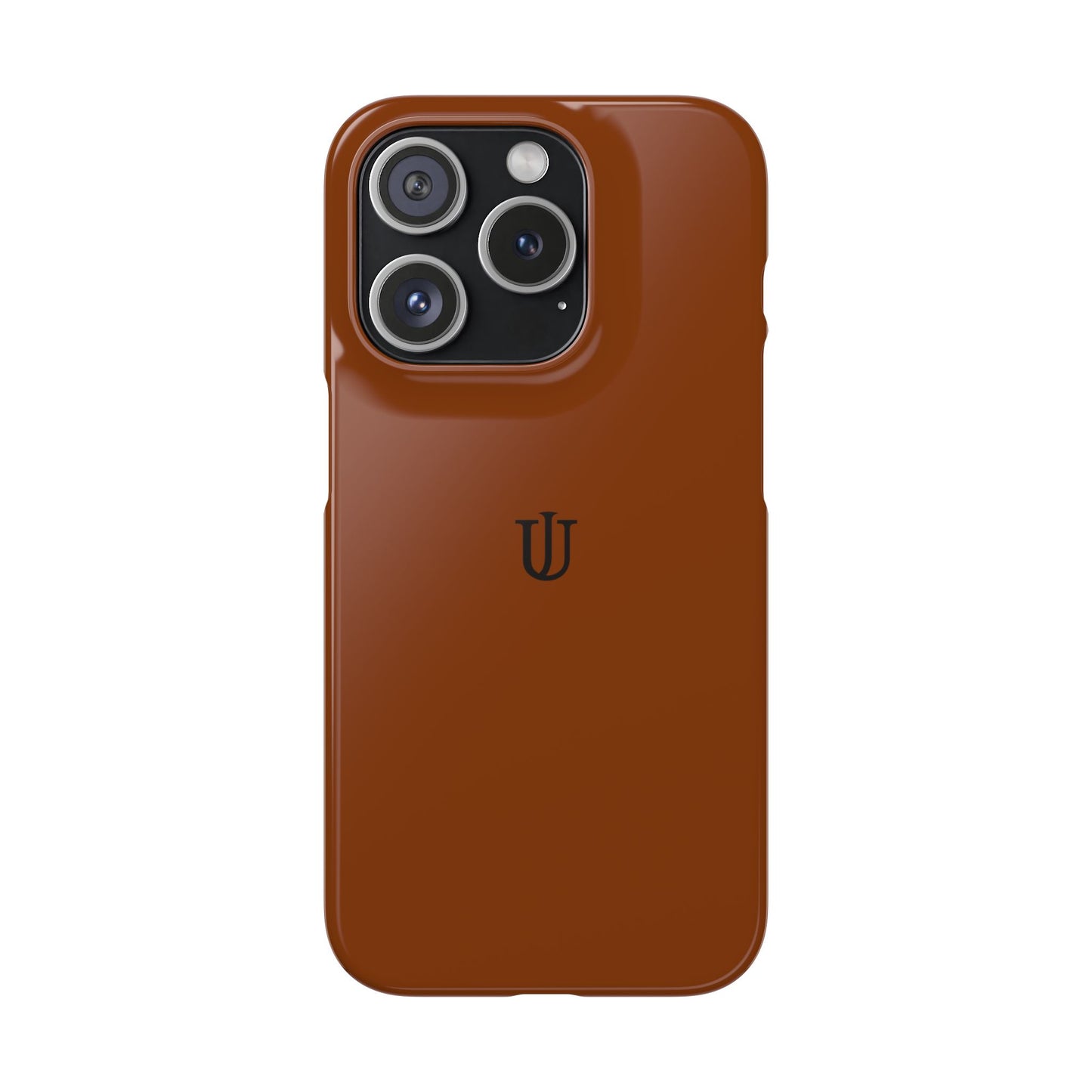 iPhone 15 Coffee Brown Snap Cases
