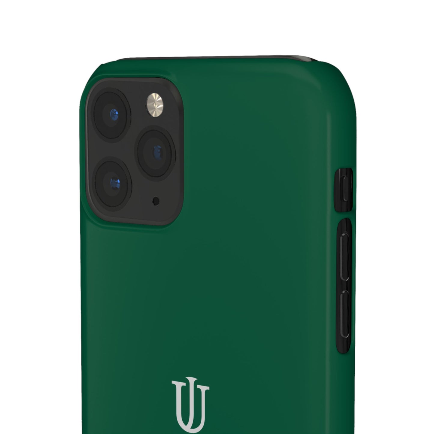 iPhone 11 Dark Green Snap Cases