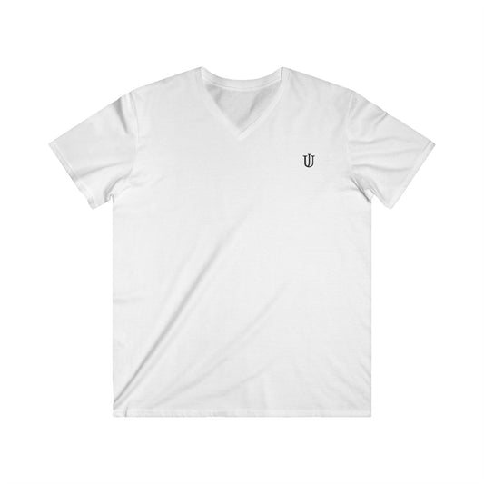 Men's Fitted V-Neck Short Sleeve Tee